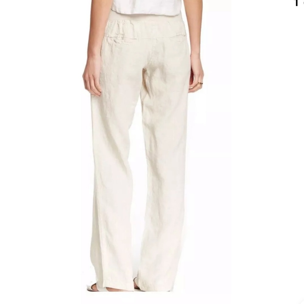 NWOT Allen Allen 100% Linen pants size M
